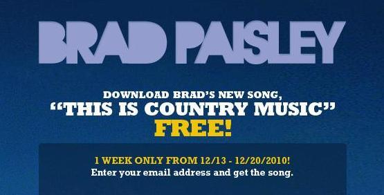 Brad Paisley This is Country Music