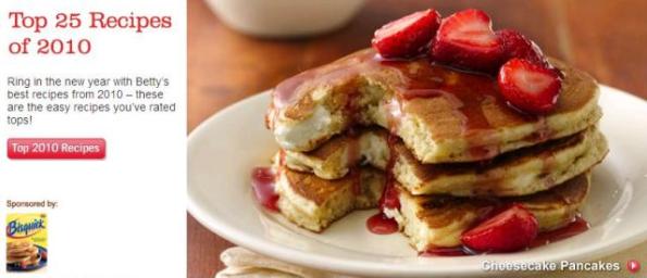 Betty Crocker Top 25 Recipes 2010