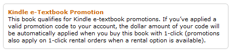 How to Redeem Your Code for Kindle e-Textbooks Downloads